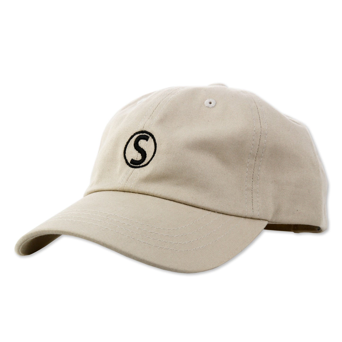 DAD HAT EMBROIDERED : TAN