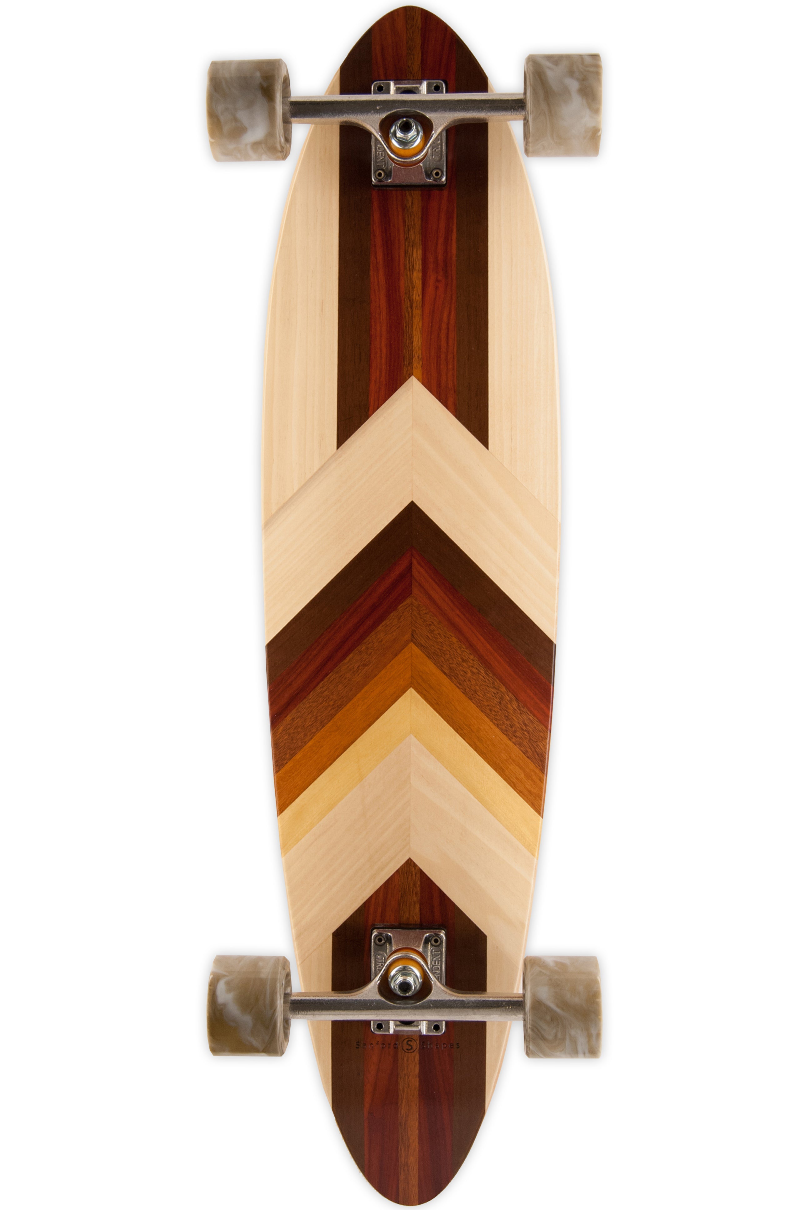 SANFORD SHAPES Mako サンフォードシェイプスロングボード Mako - STICK SHIFT: WALNUT – Sanford Shapes