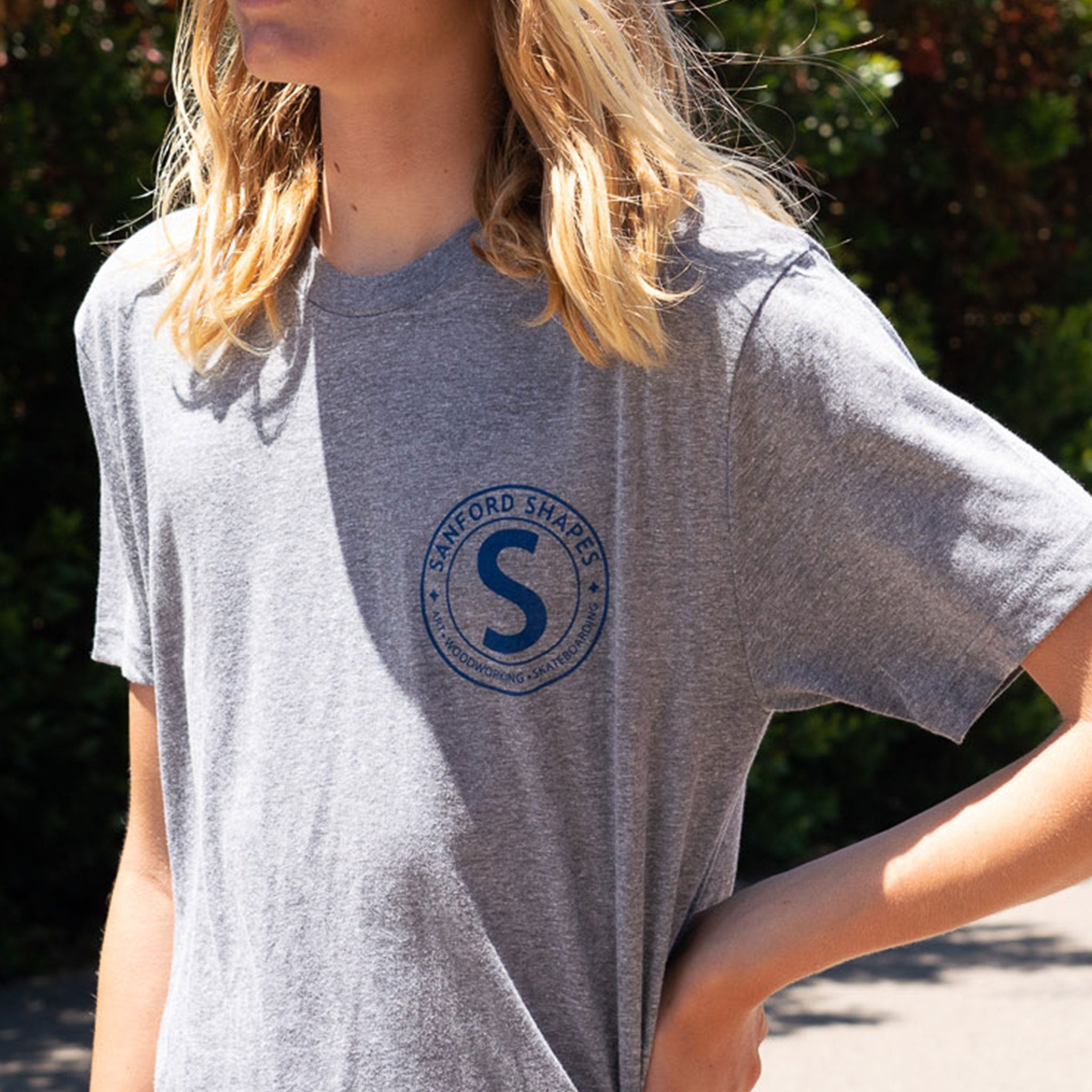 CLASSIC S/S TRI-BLEND : HEATHER GREY – Sanford Shapes